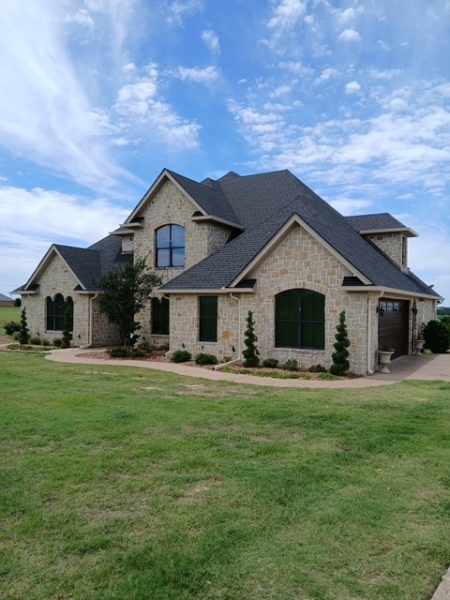 Classic Cream Gutters & Downspouts - Tri County Guttering Waco, Texas